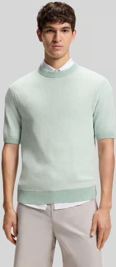 Boss Orange regular fit pullover van katoenmix model 'KANTONIO' - Foto 4