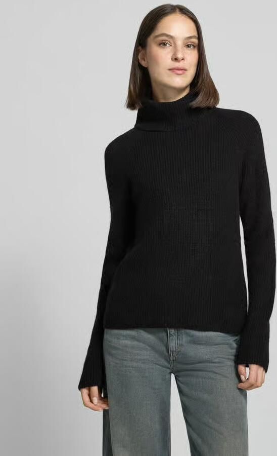 Boss Orange regular fit pullover van mix van alpaca en wol model 'Falodina' - Foto 2