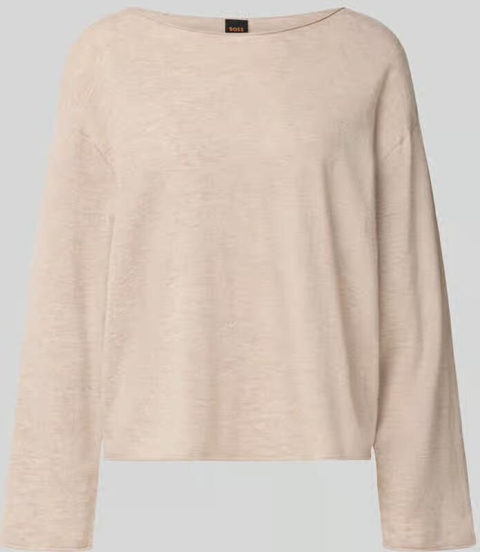 Boss Orange Regular fit pullover van mix van kasjmier en scheerwol model 'C_Faprosa'