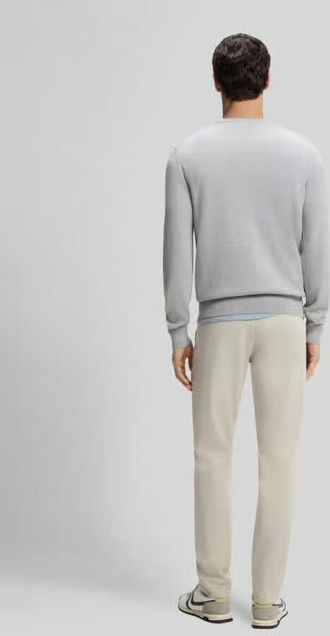 Boss Orange Regular fit pullover van mix van katoen en kasjmier model 'Kanovano' - Foto 2