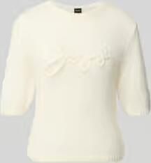 Boss Orange Regular fit pullover van mix van scheerwol en modal model 'C_Farezza'