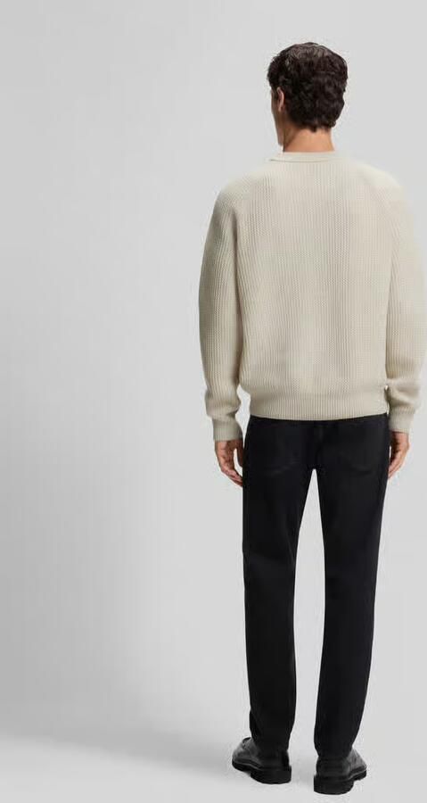 Boss Orange Regular fit pullover van wolmix model 'Kepler' - Foto 2