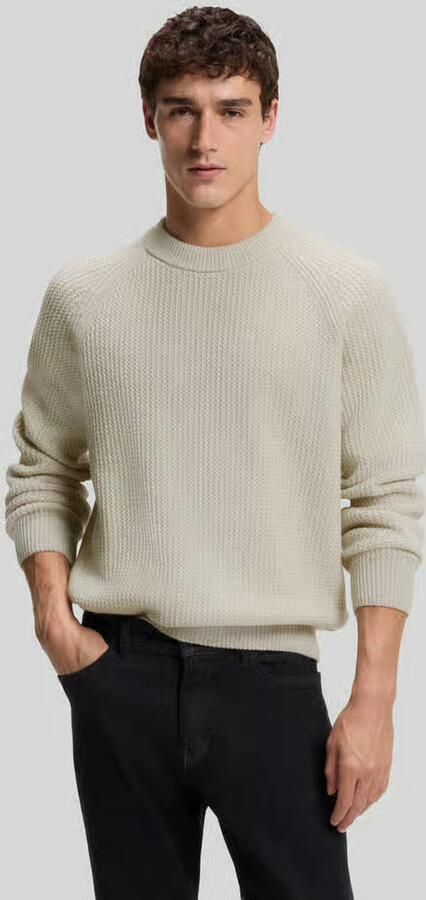 Boss Orange Regular fit pullover van wolmix model 'Kepler' - Foto 3