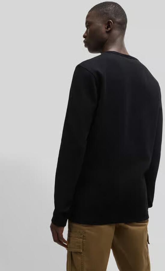 Boss Orange Regular fit shirt met lange mouwen en wafelstructuur model 'TEMPESTO' - Foto 13