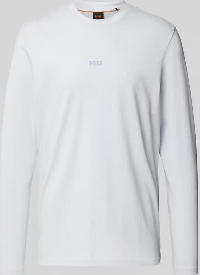 Boss Orange Regular fit shirt met lange mouwen van katoenmix model 'TCHARK'