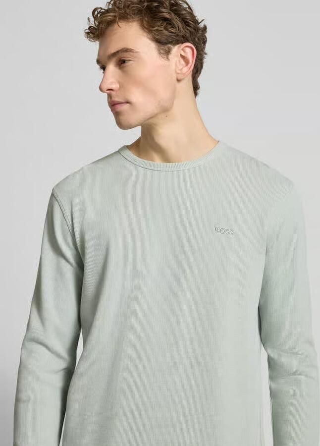 Boss Orange Regular fit shirt met lange mouwen van katoenmix model 'TEMPESTO'