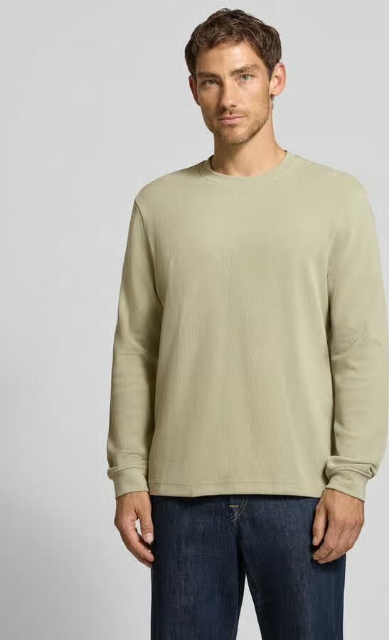 Boss Orange Regular fit shirt met lange mouwen van katoenmix model 'We_Tempest' - Foto 3