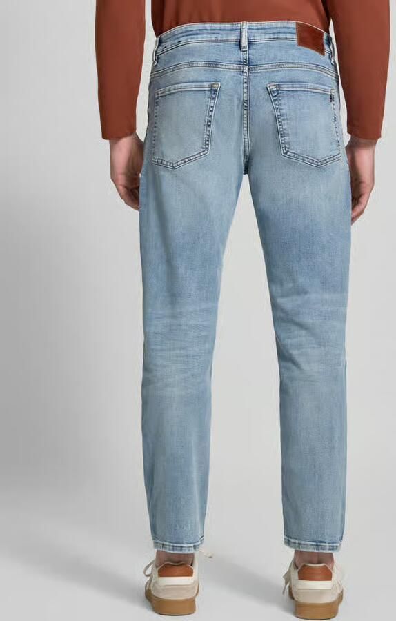 Boss Orange Regular fit straight jeans van katoenmix model 'RE.MAINE BO' - Foto 2