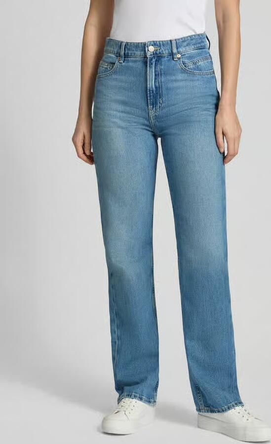 Boss Orange Regular fit Straight Jeans van puur katoen Model 'ADA' - Foto 3