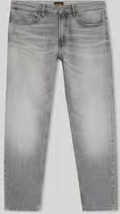 Boss Orange Regular fit straight leg jeans van katoenmix met lyocellgehalte model 'RE.MAINE-2-BO'