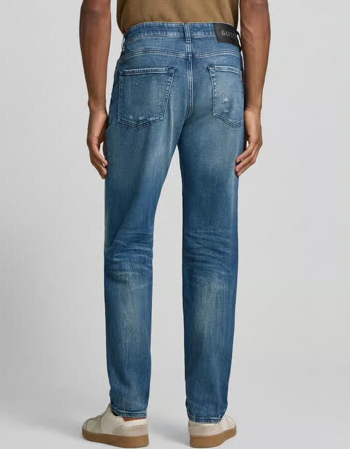 Boss Orange Regular fit straight leg jeans van katoenmix model 'RE.MAINE BO VISIBLE' - Foto 2