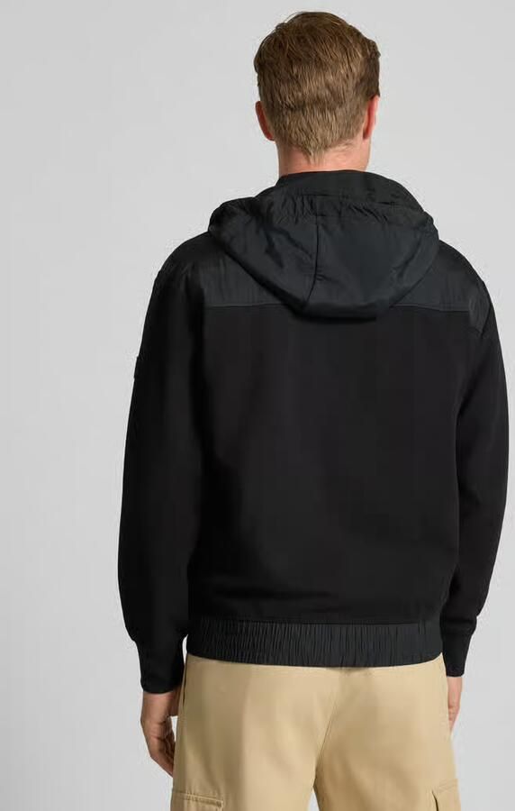 Boss Orange Regular fit sweatjack van puur katoen model 'ZE_HOOD'