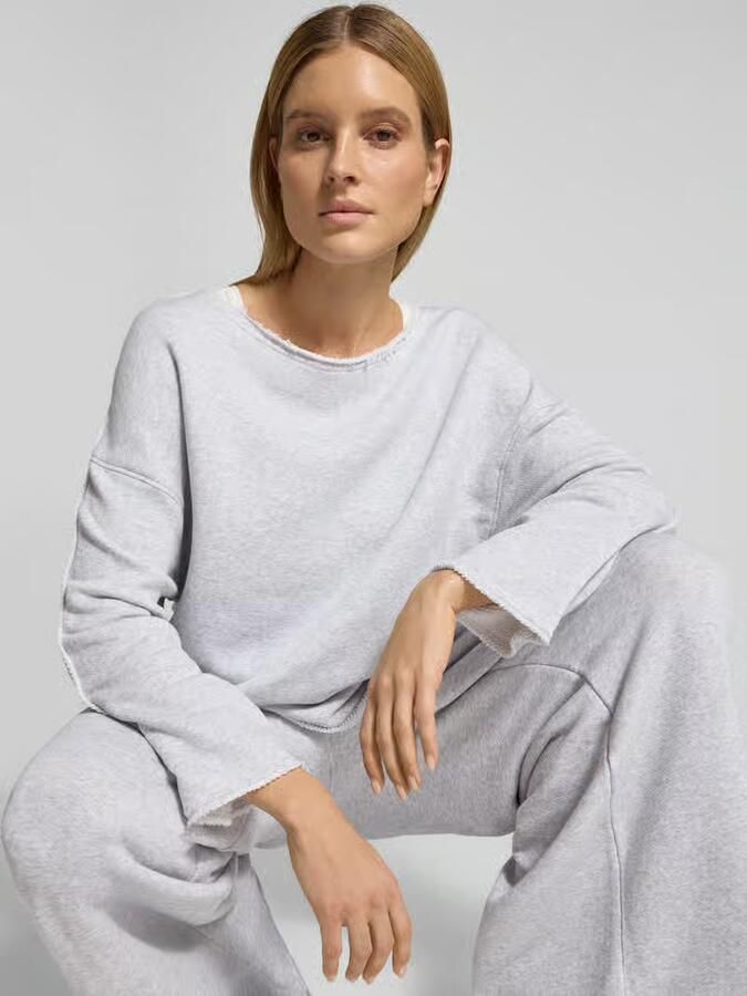 Boss Orange Regular fit sweatshirt van katoenmix model 'C_ENELY'