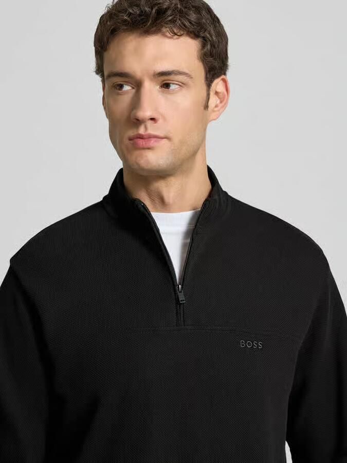 Boss Orange Regular fit sweatshirt van katoenmix model 'PE_HIVE' - Foto 2