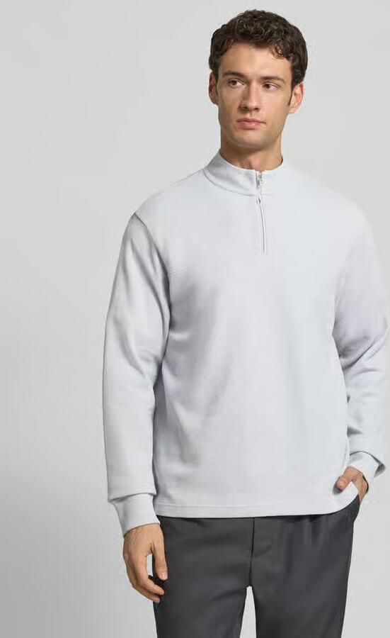 Boss Orange Regular fit sweatshirt van Katoenmix Model 'PE_HIVE' - Foto 4