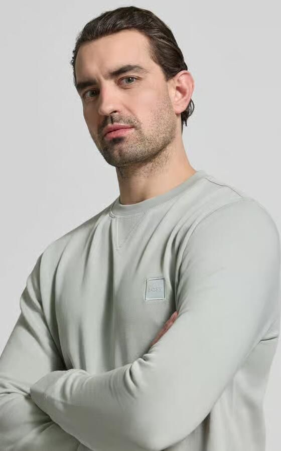 Boss Orange Regular fit sweatshirt van puur katoen model 'WESTART' - Foto 2