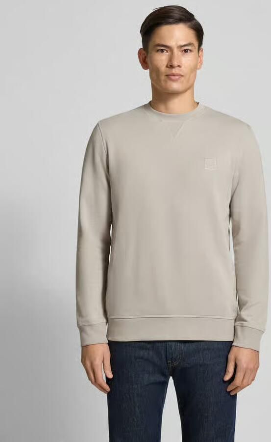 Boss Orange Regular fit sweatshirt van puur katoen model 'WESTART' - Foto 6