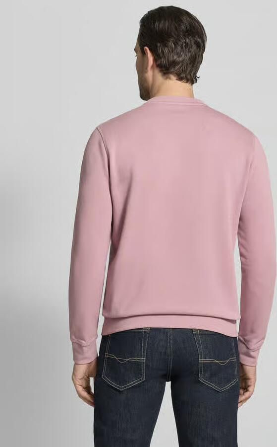 Boss Orange Regular fit sweatshirt van puur katoen model 'WESTART' - Foto 4