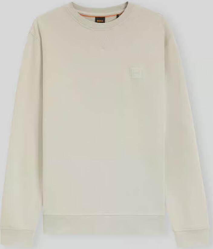 Boss Orange Regular fit sweatshirt van puur katoen model 'Westart' - Foto 2