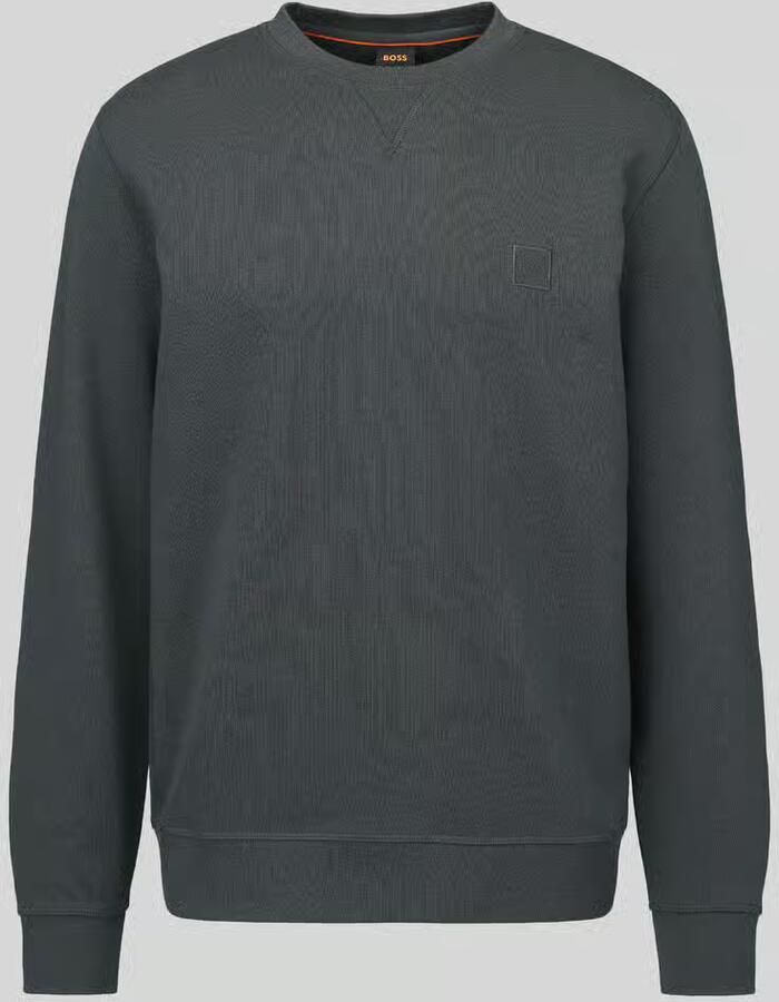 Boss Orange Regular fit sweatshirt van puur katoen model 'Westart'