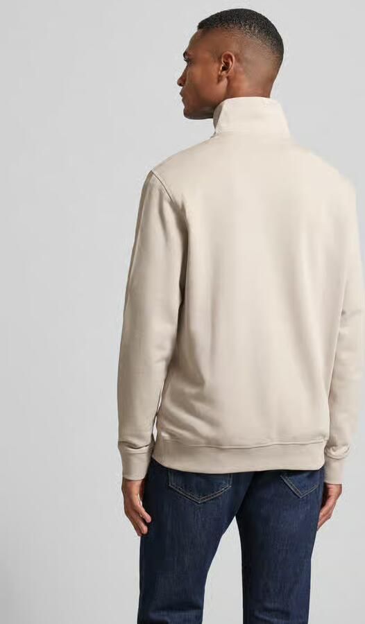 Boss Orange Regular fit sweatshirt van puur katoen model 'ZETRUST' - Foto 6