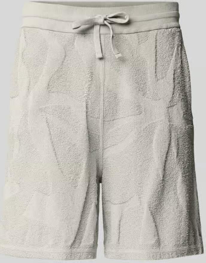 Boss Orange regular fit sweatshorts van katoenmix model 'ASURFER' - Foto 2