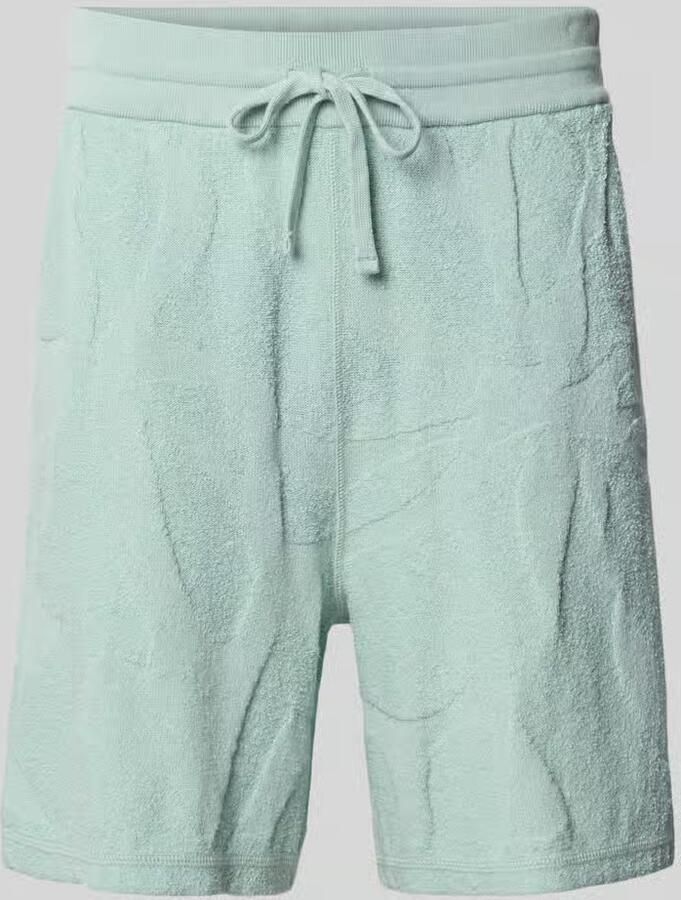 Boss Orange regular fit sweatshorts van katoenmix model 'ASURFER' - Foto 2