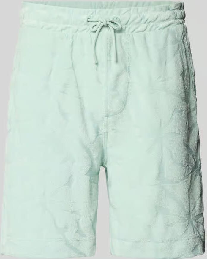 Boss Orange regular fit sweatshorts van katoenmix model 'SE_FLOWER' - Foto 2