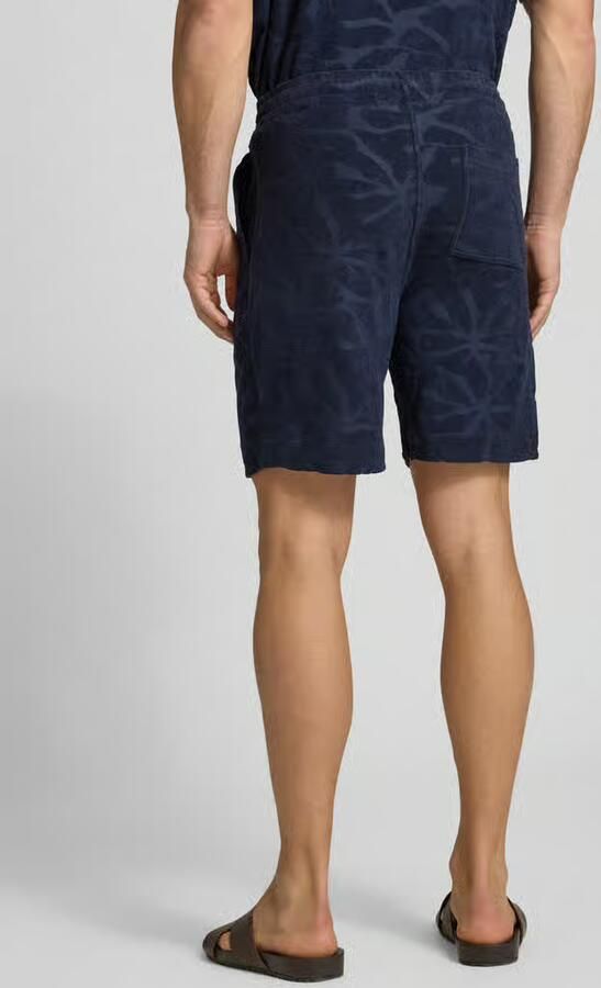 Boss Orange regular fit sweatshorts van katoenmix model 'SE_FLOWER'