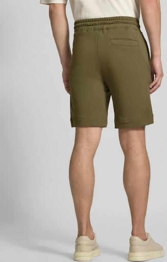 Boss Orange Regular fit sweatshorts van puur katoen - Foto 4
