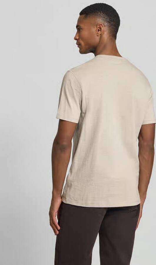 Boss Orange Regular fit T-shirt van gestructureerd katoen Model 'TEGOOD' - Foto 8
