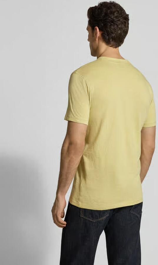 Boss Orange Regular fit T-shirt van gestructureerd katoen Model 'TEGOOD' - Foto 3