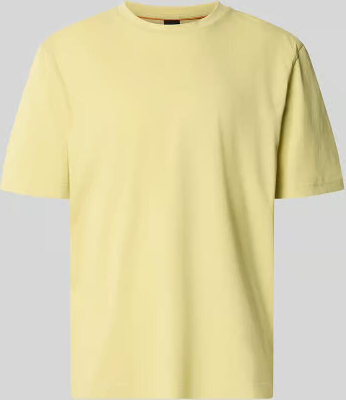 Boss Orange regular fit T-shirt van katoenmix model 'TCHUP' - Foto 2