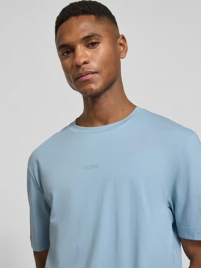 Boss Orange regular fit T-shirt van katoenmix model 'TCHUP'