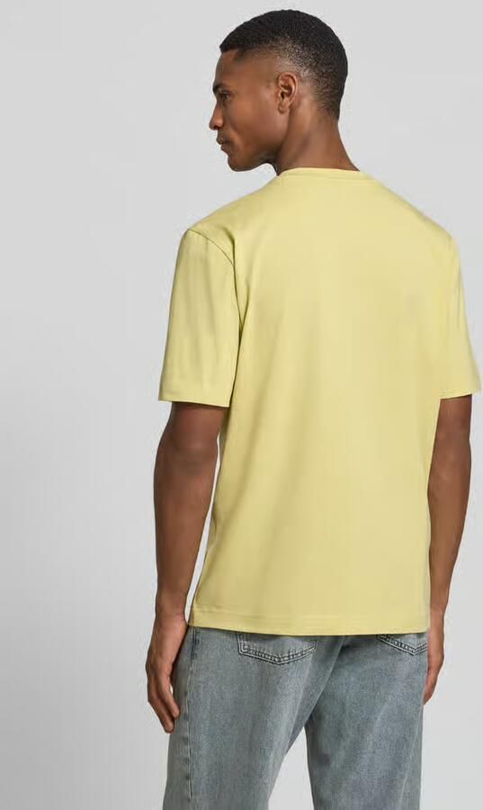 Boss Orange regular fit T-shirt van katoenmix model 'TCHUP'
