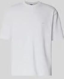 Boss Orange Regular fit T-shirt van katoenmix model 'TE_HIVE' - Foto 3