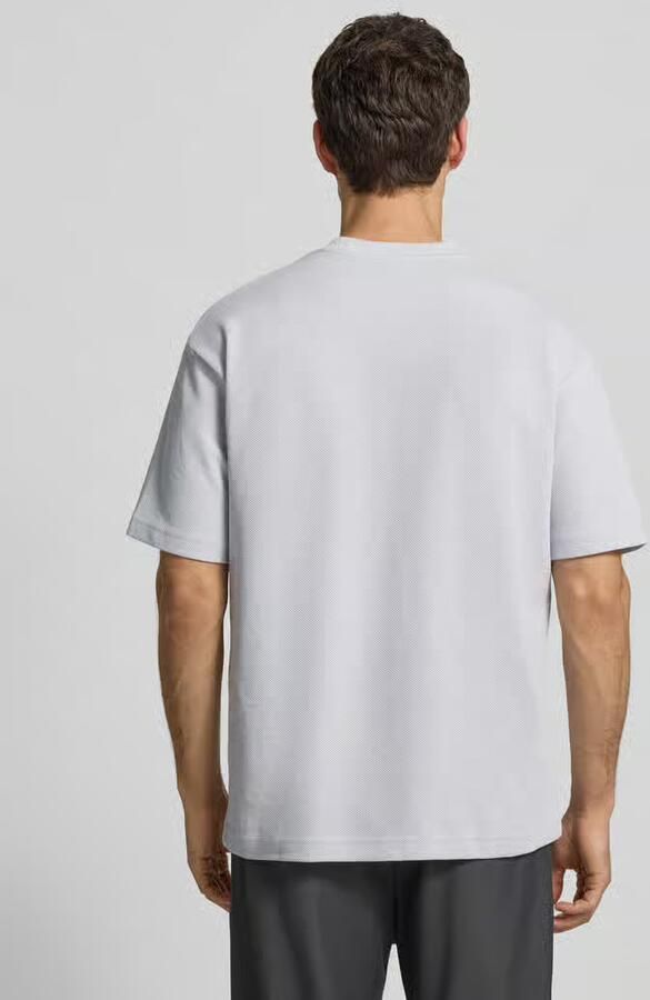 Boss Orange Regular fit T-shirt van katoenmix model 'TE_HIVE' - Foto 2