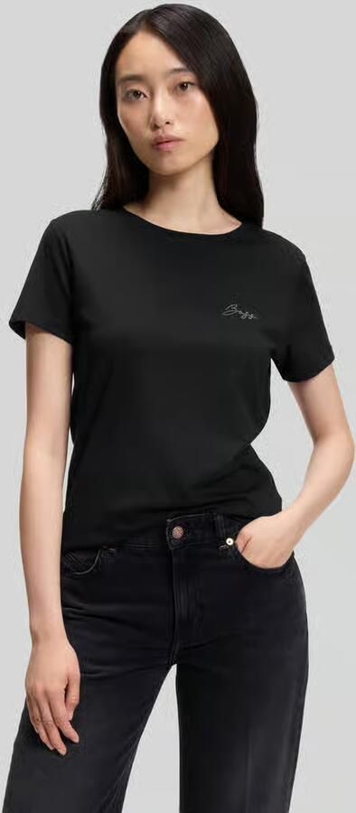 Boss Orange Regular fit t-shirt van puur katoen - Foto 3
