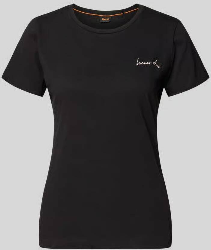 Boss Orange regular fit T-shirt van puur katoen model 'C-Elove_4' - Foto 3