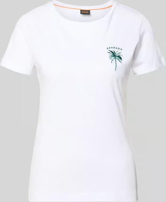Boss Orange regular fit T-shirt van puur katoen model 'C-Elove_4' - Foto 2