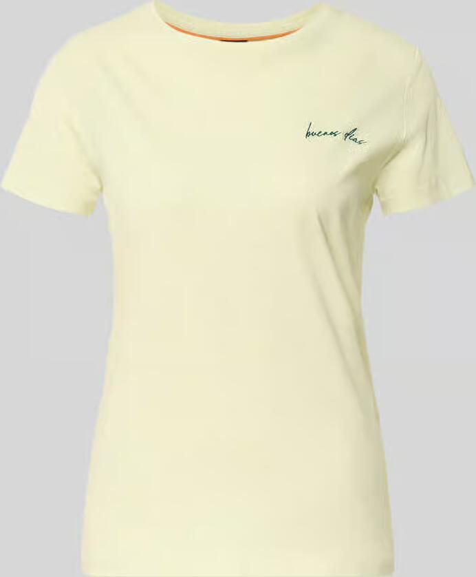 Boss Orange regular fit T-shirt van puur katoen model 'C-Elove_4' - Foto 2