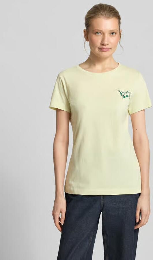 Boss Orange regular fit T-shirt van puur katoen model 'C-Elove_4' - Foto 3
