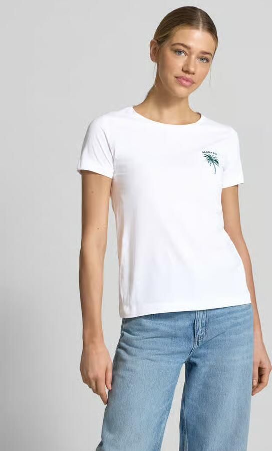 Boss Orange regular fit T-shirt van puur katoen model 'C-Elove_4' - Foto 4