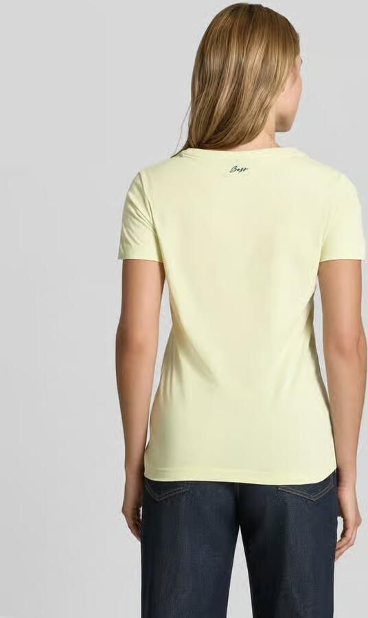 Boss Orange regular fit T-shirt van puur katoen model 'C-Elove_4' - Foto 3