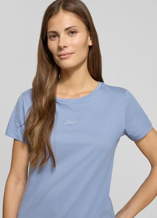 Boss Orange Regular fit T-shirt van puur katoen model 'C_ELOVE_EMBRO' - Foto 2