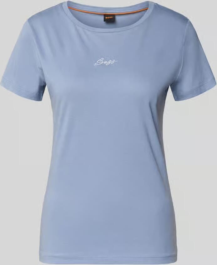 Boss Orange Regular fit T-shirt van puur katoen model 'C_ELOVE_EMBRO'