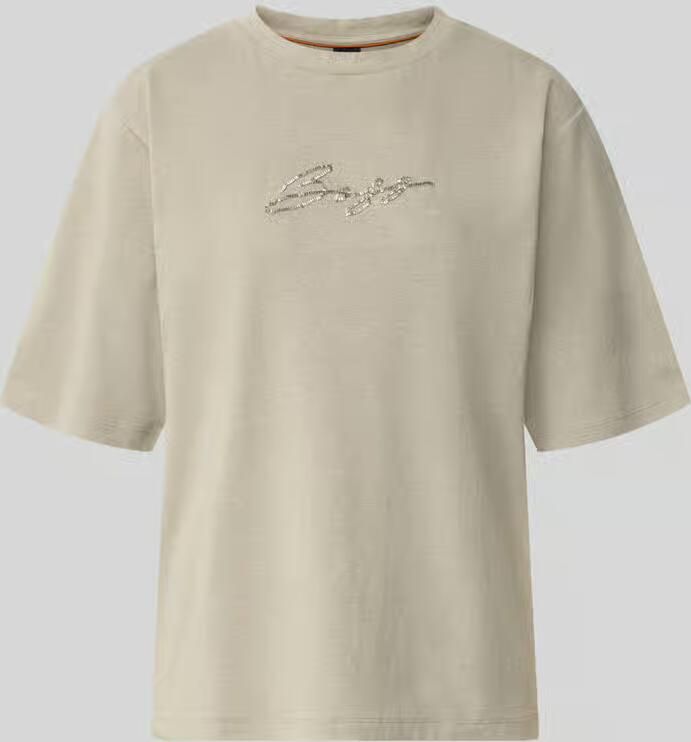 Boss Orange Regular fit t-shirt van puur katoen model 'C_Eregular_4'