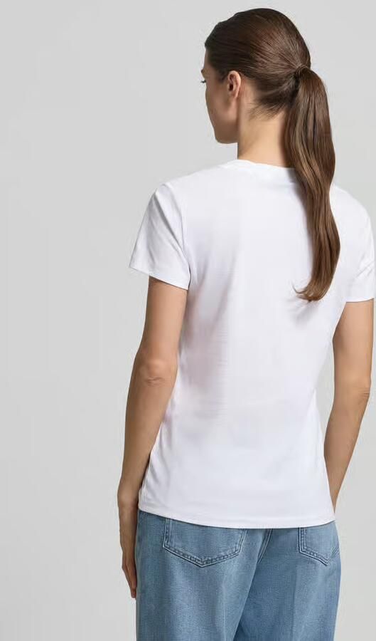 Boss Orange regular fit T-shirt van puur katoen model 'C_ESOGO_3' - Foto 4