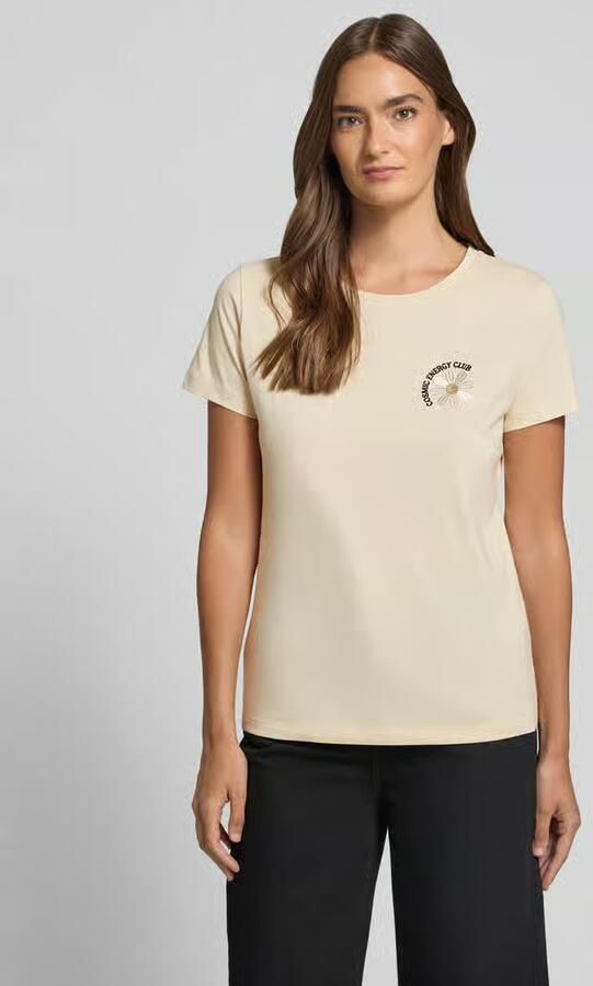 Boss Orange regular fit T-shirt van puur katoen model 'E_ELOVE_5' - Foto 3