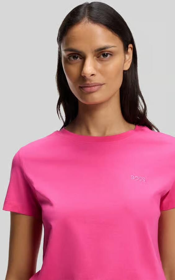 Boss Orange Regular fit T-shirt van puur katoen model 'ESOGO'